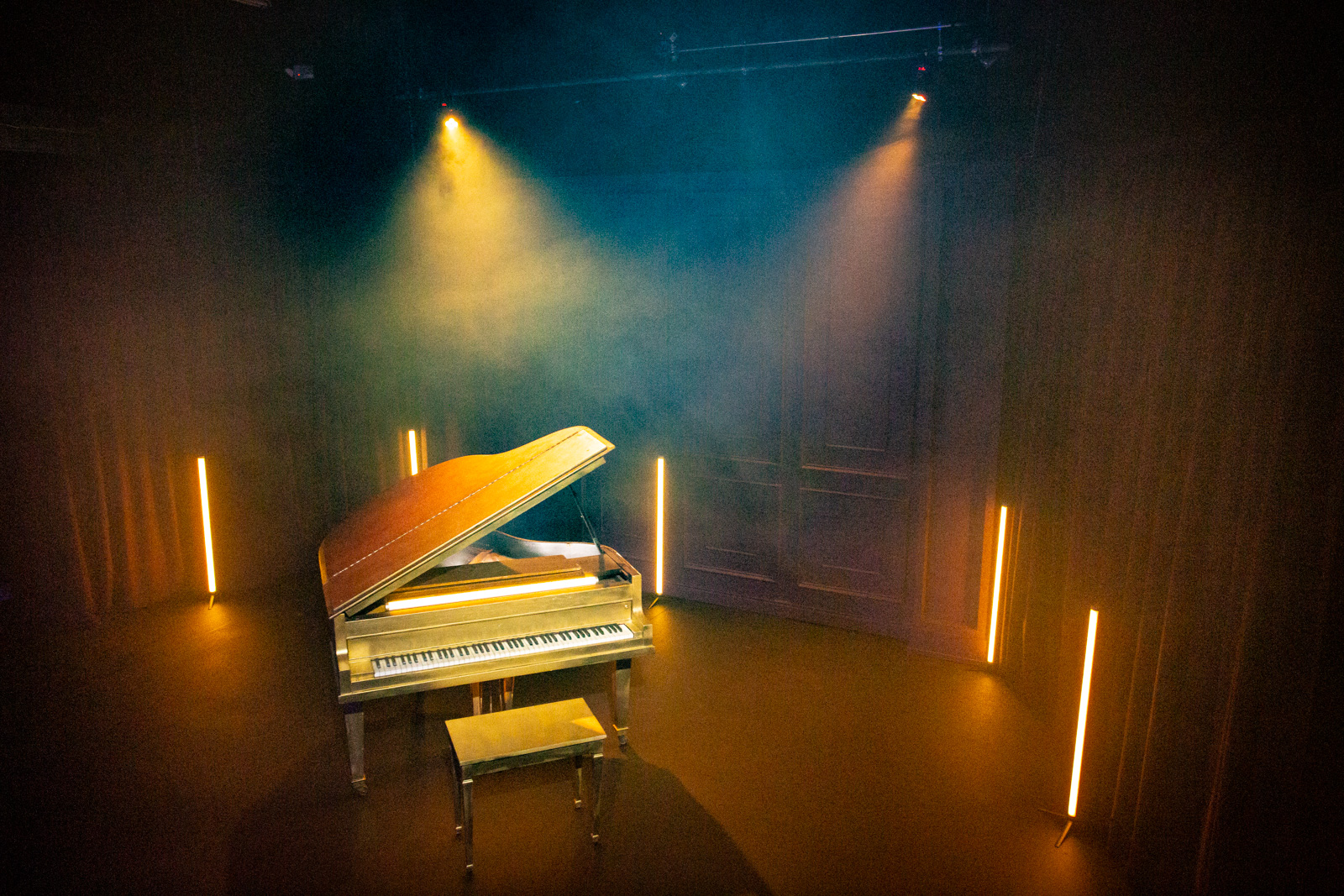 Music Video Piano Set for Filming in LA