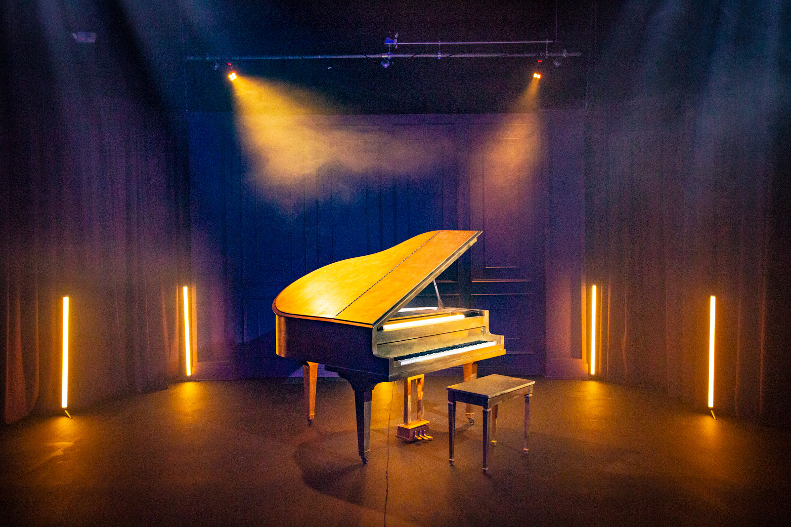 Piano Standing Set for Filming in LA